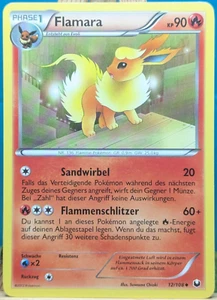 POKEMON - Explorador de las Tinieblas - Flamara - 12/108 - Non-Holo - alemán - Imagen 1 de 2