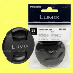 Panasonic DMW-LFC58A Front Lens Cap 58mm Lumix G Lens Dust Cover Protector - Picture 1 of 1