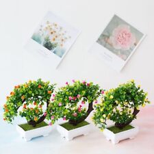 Künstliche Bonsai kleine Baum Topfpflanzen zeitlose Schönheit für Ihren Raum
