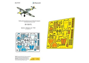 1/72 Bf-109 F2 (Zvezda) Photo-etched detail kit - Picture 1 of 4