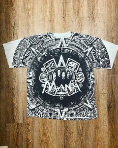 Vintage Mana Aztec Aop T Shirt - Picture 1 of 3