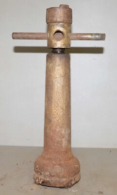 Huge 2 x 20 screw jack industrial table base blacksmith anvil stand 75 lbs - Image 1 of 4