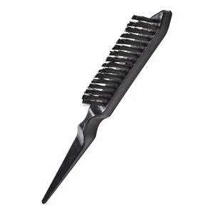 SALON PRO / Hi Lift TEASING BRUSH / Backcombing Hair Brush - Large Black 23cm - Picture 1 of 3