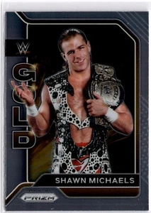 Shawn Michaels 2022 Panini Prizm WWE Gold #19 WWE Legends - Foto 1 di 2