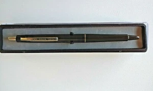 Vtg Papermate Contour 98 Ballpoint Pen - Black & Chrome Body Made in Mexico. - Picture 1 of 4