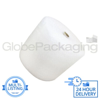 SMALL & LARGE BUBBLE WRAP 300mm 500mm 750mm 1000mm 1500mm FULL ROLLS *24HR DEL* - Image 1 of 4