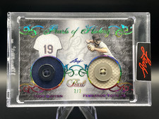 2021-22 Leaf Pearls of History TONY GWYNN TATIS JR. Game Used Buttons #2/2