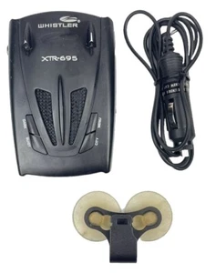 Whistler XTR-695 Radar Detector - With Power Cord -Mount Included -TESTED - Picture 1 of 9
