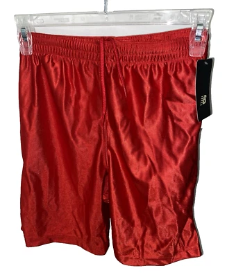 New Balance Boys Athletic Shorts Formula One Red Youth Small (8) - Image 1 of 4