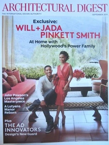 ARCHITECTURAL DIGEST Will Smith Jada Pinkett Edwin Lutyens Alberto Pinto 9/11 - Picture 1 of 10