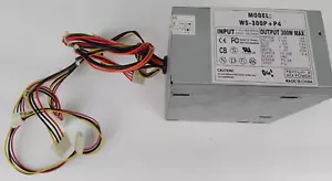 WS-300P 300w Fixed Desktop 20 Pin Molex 4pin PC Power Supply - Picture 1 of 1
