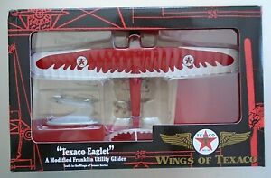 Ertl Wings of Texaco Eaglet Modified Franklin Utility Glider Die-Cast Coin Bank 