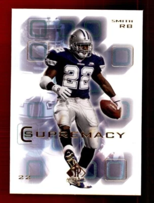 2000 SP Authentic Supremacy #S5 Emmitt Smith. - Image 1 of 2