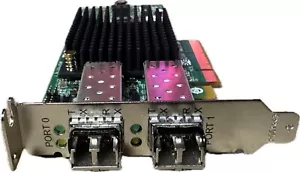 Emulex LPE12002 PCI-E Dual Port 8Gb/s Fibre Channel FC Adapter Card + 2x 8Gb SFP - Picture 1 of 6