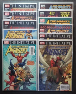The Mighty Avengers 11 Stück ~ #1A 1C 2 3 4 5 6 7 8 9 10 ~ Marvel 2008 - Bild 1 von 12