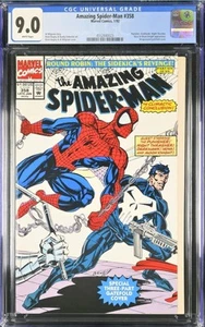 Amazing Spider-Man 358 CGC 9.0 Jan 1992 Marvel Al Milgrom story Bagley and Ember - Picture 1 of 3