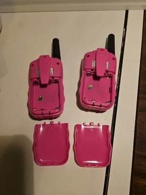Retevis Walkie Talkie RT388 Set Of 2 Pink Works - Image 1 of 4