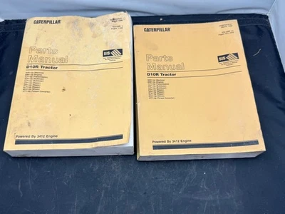 Caterpillar CAT D10R Tractor Parts Manual  3KR  SEBP2478-01  Volume I & II - Image 1 of 4