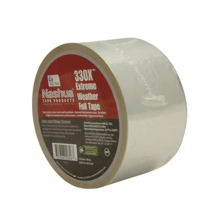 330X Extreme Weather HVAC Foil, Metal, Aluminum Repair Tape, 3.5 mil Thick, 4... - Foto 1 di 3