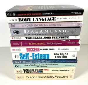 Mixed Lot of 12 Vintage 1970-80s Occult Psychic UFO Psychology Body Language - Bild 1 von 11