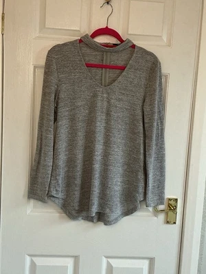 Quiz Grey Jumper Size 10 - Image 1 of 4