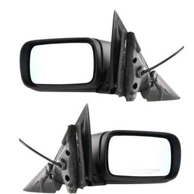 Power Mirror For 01-05 BMW 325i 1999-2000 328i Manual Folding Heated 2Pc - Изображение 1 из 4