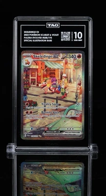 Pokemon Skeledirge #258 SIR Paldea Evolved - TAG 10 - Ranked 2nd - Image 1 of 3