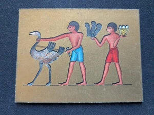 1928 Cavanders Ancient Egypt Card # 15 Ancient Ostrich Farm (VG/EX) - Picture 1 of 3