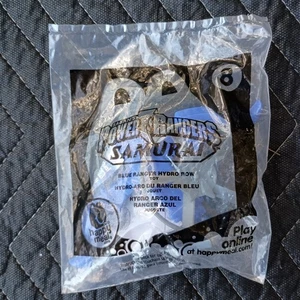 NUOVO Power Rangers #8 Blue Ranger Samurai McDonalds giocattolo dal 2011 - Foto 1 di 1