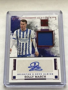 2024-25 Impeccable Premier League Elegance JSY/Auto #EJ-SM Solly März /49!!! - Bild 1 von 8