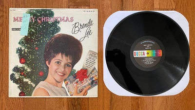 Brenda Lee - Merry Christmas LP Decca   1967 Press Rockin' Around the Tree - Image 1 of 4