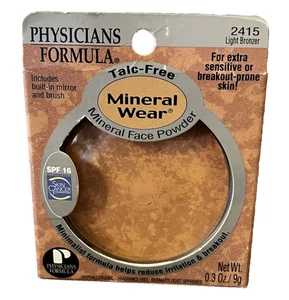 Physicians Formula Mineral Wear Talc-Free Face Powder SPF 16 2415 Light Bronzer - Picture 1 of 5