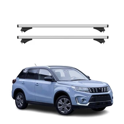 Barras transversales gris aluminio para Suzuki Vitara/Escudo Ly 2015-2023 Foto 1 de 4