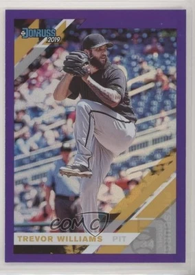 2019 Panini Donruss Holo Purple Trevor Williams #102 - Image 1 of 2