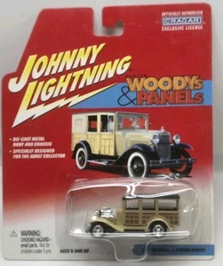 Johnny Lightning WOODYs & PANELs '31 Ford Model A Station Wagon 2002 Diecast Neu in Verpackung - Bild 1 von 5