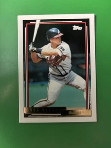 1992 Topps Gold Greg Olson Atlanta Braves #39 - Picture 1 of 2