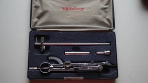 Präzisionszirkel-Set, Reisszeug rOtring 4-teilig hochglanzverchromt  N° 334 - Bild 1 von 3