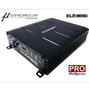 Auto 2 Kanal Digital Verstärker µ-DIMENSION ELA METAL PRO 1x 1200 RMS 4 Ohm - Bild 1 von 3