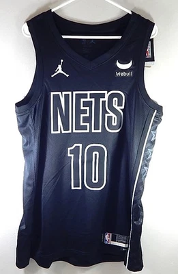 Camiseta Ben Simmons #10 Brooklyn Nets Jordan Nike Swingman Webull Negra Nueva 48 Foto 1 de 2