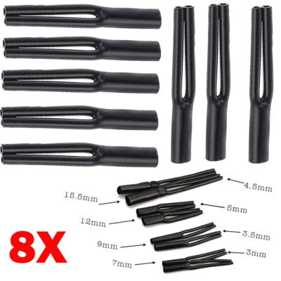 8pcs For Hifi Speaker Cable Pants Y Splitter Wire Pant Boots DIY Audio Subwoofer - Image 1 of 4
