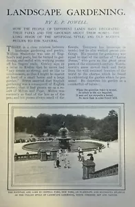 1901 Landscape Gardening illustrated - Picture 1 of 6