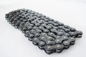 1/4" #25 Roller Chain Single Strand Pitch 6.35mm 04C Roller Chain 25H-82L x 0.5M - Picture 1 of 6