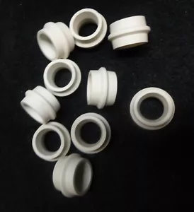 DUTZEND (12) L5 - STEATIT KERAMIK SATELLITEN ABGESCHRÄGTER EINSTIEG ISOLATOREN Nr.: 317 - Bild 1 von 11