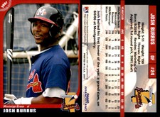 Josh Burrus 2007 Grandstand Mississippi Braves #5 Card *AutographDen*