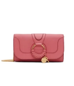 AUTH New See By Chloe Hana Pushy Pink Wallet On Chain Bag SOLDOUT Spring Summer - Picture 1 of 18