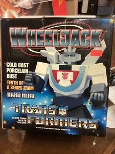 BUSTO PORCELLANA TRANSFORMERS WHEELJACK COLATA FREDDA SIGILLATO 1917/2500 HASBRO 2003 - Foto 1 di 4