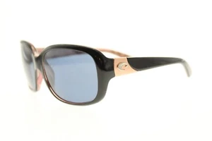 Costa Del Mar Gannet Shiny Black Hibiscus Polarized GNT 132 Size 58/17-135 mm - Picture 1 of 10