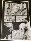 Jim Murray Art Print. Batman & Demon Graphic Novel. Page 20. A3. Black & White