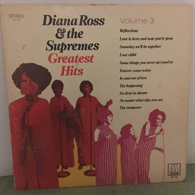 DIANA  ROSS &   THE  SUPREMES            LP       GREATEST    HITS  VOL  3 - Image 1 of 4