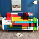 Brick Letters Flow Stretch Sofa Cover Lounge Couch Slipcover Recliner Protector